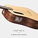 LAVA ME 4 Solid Spruce Top Series,HILAVA 2.0 Smart Acoustics Electric Guitars,right handed,with 3.5 inch TouchScreen,FreeBoost 2.0, Ideal Bag, Woodgrain Brown/Burlywood,36 inch