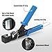 VCELINK Speed Termination Keystone Tool Only for VCE 90-Degree Keystone Jacks, Cat5e/Cat6/Cat6A Ethernet Cable Rj45 Punch Down Tool