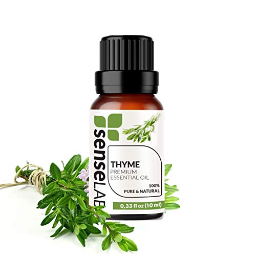 Thyme Essential Oil - 100% Pure Extract Thyme Oil Therapeutic Grade (0.33 Fl Oz / 10 ml)