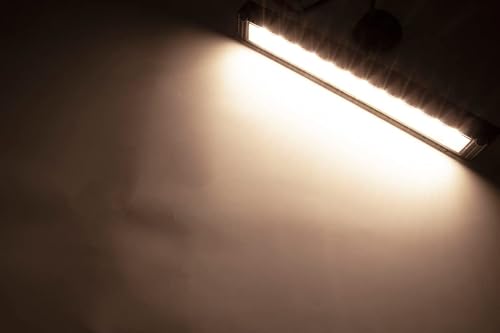 Miniatura 9 de Raycharm Lámpara de trabajo LED exterior de 5 pulgadas para caravana y barco marino, haz de inundación de ángulo descendente de 40, blanco cálido