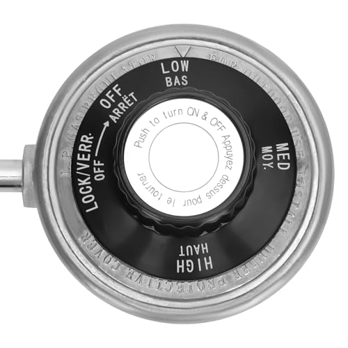 Foinwer 9924-5251 Propane Pressure Regulator, Compatible with Coleman 9924 Series Grill, Perfectly Replacement 9924, 9924-700, 9924-A00, 9924-A50, 2000000851, 2000000958 Etc - Thumbnail 5