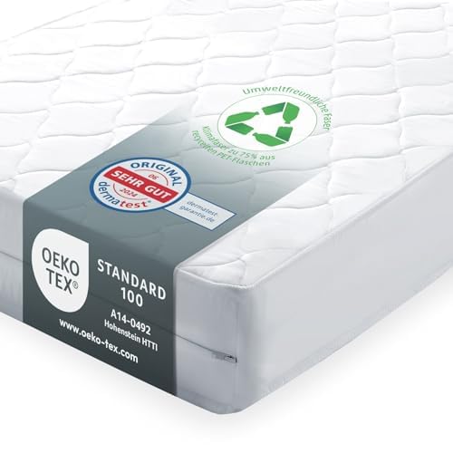 Sun Garden Matratze 90x200 cm H3 I P1440 ComfortPur I Oeko Tex 100 Zertifiziert I Abnehmbarer Bezug bis zu 40 °C Grad waschbar I Formstabiler Komfortschaumkern I Versteppung mit Polyester-Klimafaser