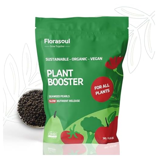 Florasoul Plant Booster Bio Universaldünger 3kg Vegan Organischer Langzeitdünger für Garten und Balkon, Bio Aktiv Dünger Premiumqualität Bio Vegan Zertifiziert, Langzeitwirkung 3 Monate