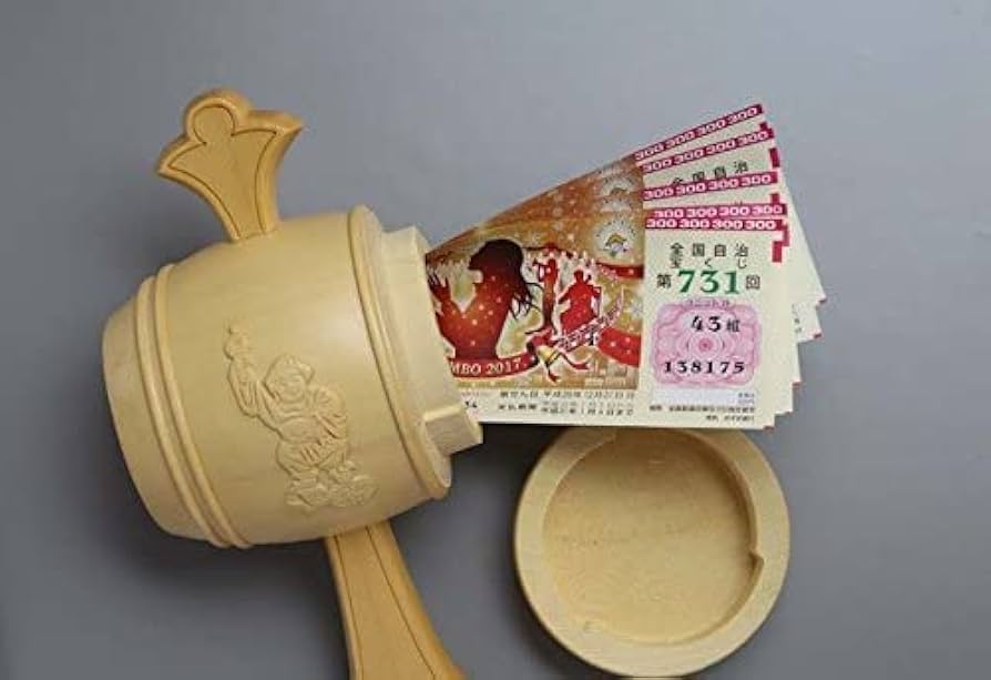 Amazon｜開運縁起『大黒天』打ち出の小槌 「龍」「招財進宝」金