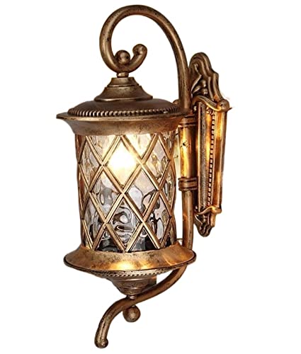 Lumière murale E27 rétro pour illuminer un balcon et escalier