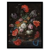 Size: This framed art print is A4 in size - 21 x 29.7 cm (8.27 x 11.69 inches). Framed Wall Art: Our quality wooden frames are used to house our fantastic prints, showing them off to their full potential. Care & Quality: Our premium prints are create...