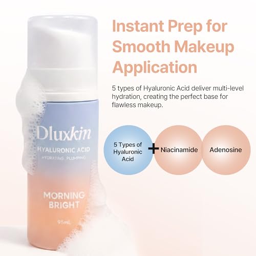 Image of Hyaluronic Acid Bubble Skincare Serum - Micro Bubble Mask Treatment | No Rinse 15 Seconds Korean Skincare, Contains Niacinamide & Hyaluronic Acid
