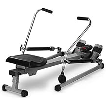 Rowing Machines, Hydraulic Rowing Machine,Adjustable Resistance,Smooth -Motion Rowing Stroke,LCD Monitor,Compact for Home Workout,Tone Muscle Improve Heart Health
