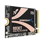 SABRENT – SABRENT 2230 M.2 NVMe Gen 4 1TB, Interne SSD 4750 MB/s Lesen