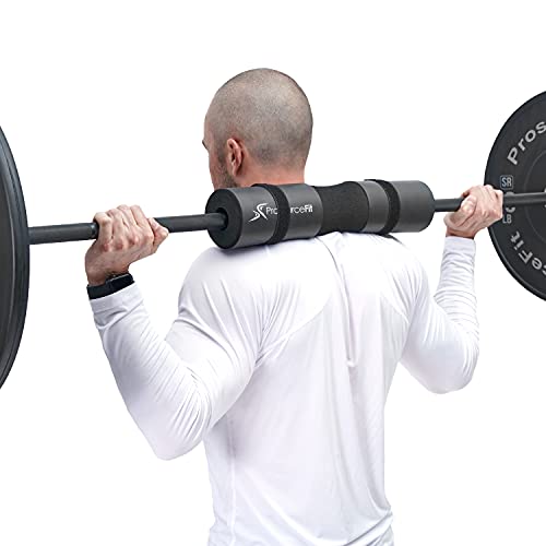 Image of ProsourceFit Weight Lifting Barbell Pad, Thick Protective Padding for Neck & Shoulders for Squats, Hip Thrusts, Lunges