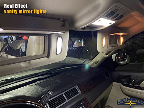 Kit de 20 luces LED interiores blancas para Chevrolet Tahoe y GMC Yukon miniatura 3