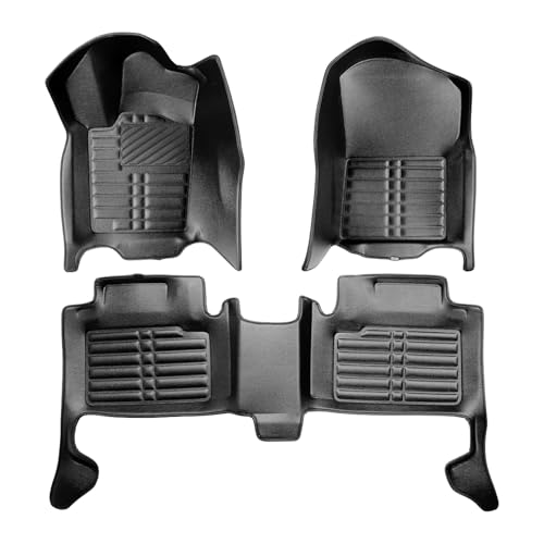 Tapis Jeep Grand Cherokee WK2 en cuir 5D avec bord extra haut protecteur