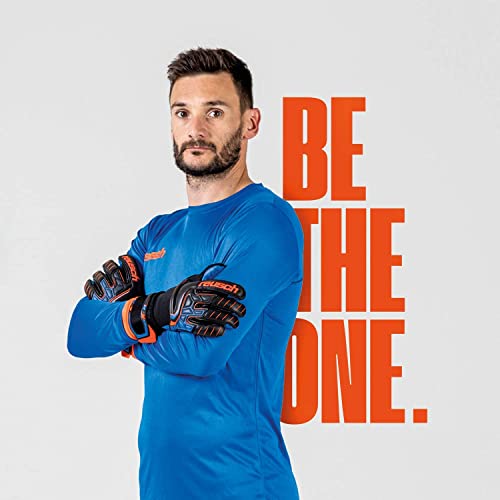 Reusch Attrakt Sd Open Cuff Finger Support Junior Goalkeeper Gloves, Size 8 #TOP2