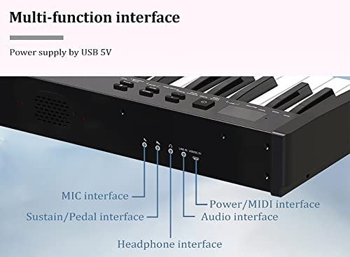 KEMNGO Piano Portable 61 Touches, Clavier de Piano électrique de Voyage Fin for Enfants débutants, Piano à Clavier… - Les Beatles, Paul McCartney, John Lennon, RIngo Starr, George Harrison KEMNGO Piano Portable 61 Touches, Clavier de Piano électrique de Voyage Fin for Enfants débutants, Piano à Clavier… – Image 7