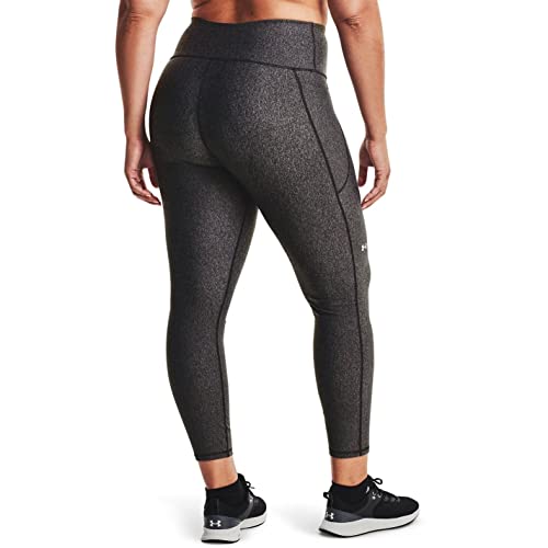 Image of Under Armour Womens HeatGear Armour High Waisted Pocketed No-Slip Leggings