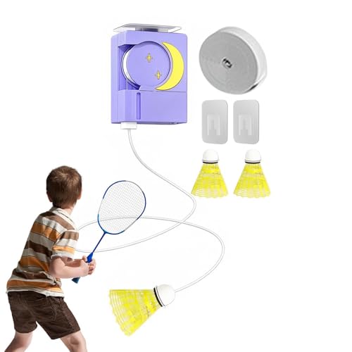 Entraîneur de badminton rechargeable équipement sportif de hauteur réglable en club