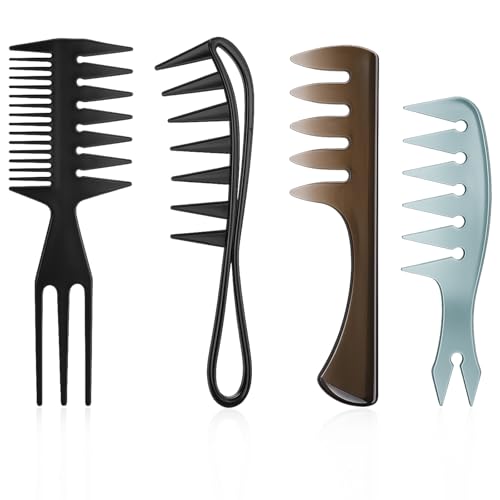 Set de 4 Peines para Estilizar Cabello Para Hombres miniatura 1