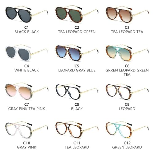 Classic Metal Retro Oval Sunglasses Women Men Vintage Style Sun Glasses Fashion Eyewear Uv400 Shades2