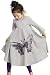 Dillian Girls Butterfly Print Dress ,110(4-5Y),Grey