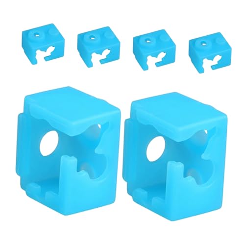 CHILDWEET 6pcs Silicone Sock for 3d Printer Hotend Heater Block Silicone Covers Printer Parts and Accessories