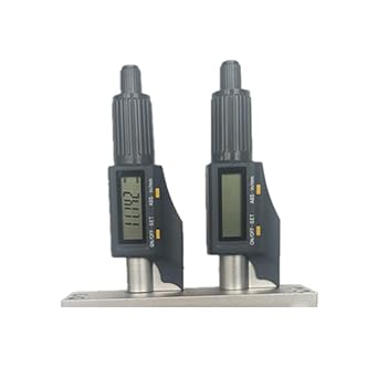 TMAXCN Brand Micrometer Adjustable Film Applicator Film Casting Doctor Blade 1, Digital Display 1 Pair