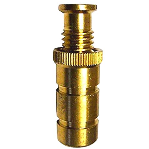 Wood Grip Pool Cover Anchors Concrete And Pavers Deck - Universal Size Fits 3/4" Hole - Best For Pool Safety Cover Installation - Durable Brass Pool Cover Anchors And Head Screw Bolts (5 Pack) #TOP1