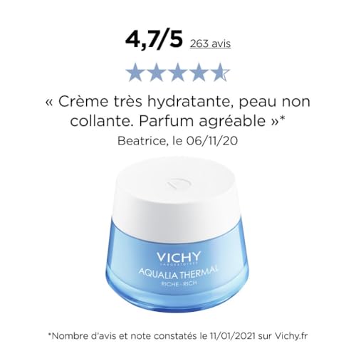 Aqualia Thermal Vichy Crème Riche Hydratante Pot - vue 9