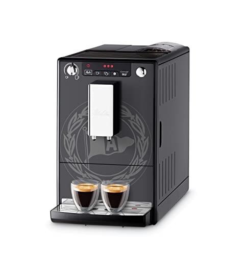 Melitta Solo Arminia Edition E 950-101 Kaffeevollautomat (Exzellenter Kaffee-Genuss dank Vorbrühfunktion und herausnehmbarer Brühgruppe) schwarz, Black (Pure Black) – Bild 6