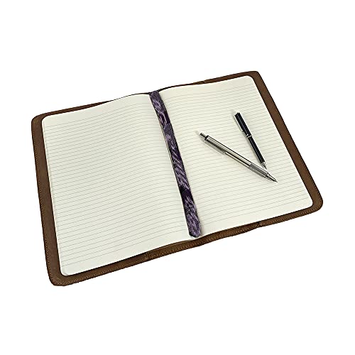 Image of Hide & Drink, Journal Cover Compatible with Moleskine XL (7.5 x 9.75 in) with Strap, Refillable Case, Personal Planner, Full Grain Leather, Handmade Office & Work Essentials, Single Malt Mahogany