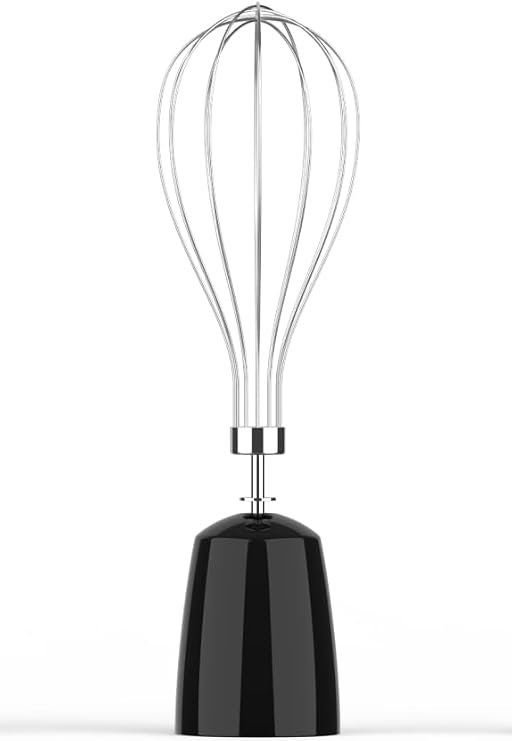 KOIOS Hand Blender Accessory Whisk for HB-2046, Black