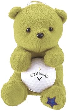 Amazon Callaway Golf キャロウェイゴルフ ラウンド小物 ベア ボールケース カーキ キャロウェイ Callaway ラウンド用品