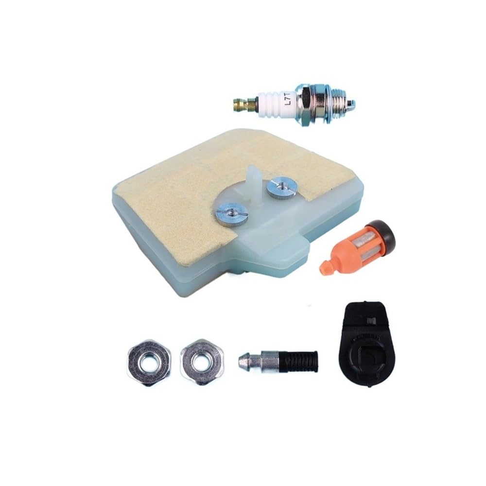 Kit de bujías y Filtro de Aire y Aceite for Motosierra MS340, MS360, 034, 036, MS 340, 360, Repuesto OEM 1125 120 1612