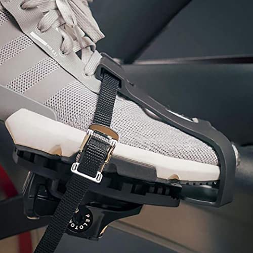 Aeiofu Toe Clips Cage Bike Pedals Adapters Compatible With Peloton Heavy Duty Plastic Pedals Accessories Compatible With Peloton Shoe Clips Compatible With Peloton Pedal Converter 1 Pair #TOP5