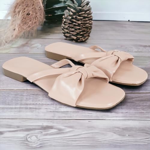 Image of DFR Women Casual Cushioned Flat Slippers Woman