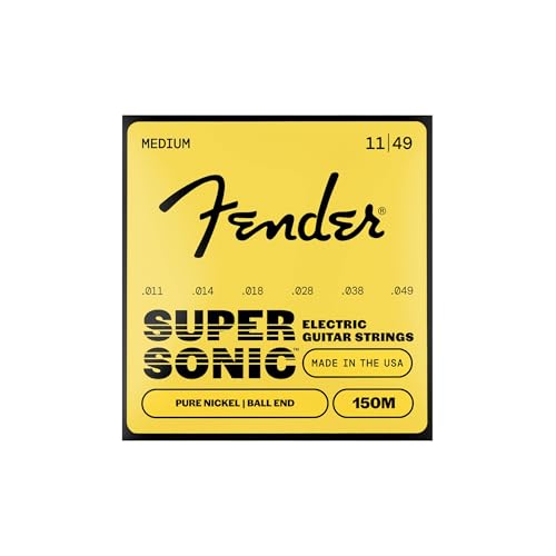 Fender Original 150 Electric Guitar Strings, Pure Nickel Wound, Ball End, 150M .011-.049 - image 1