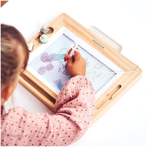 Livre de gribouillage en bois parfait pour occuper les enfants en voyage - 2