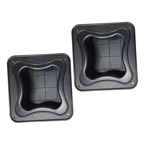 ULDIGI 2pcs Plastic Handle Replacement for Audio Speaker Parts Ergonomic Design Quick Installation for Stage Use Amplifier Accessories