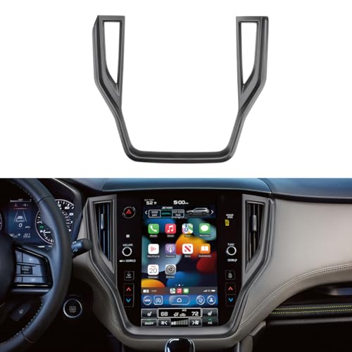 INTGET Matte Black Center Console Navigation Screen Panel