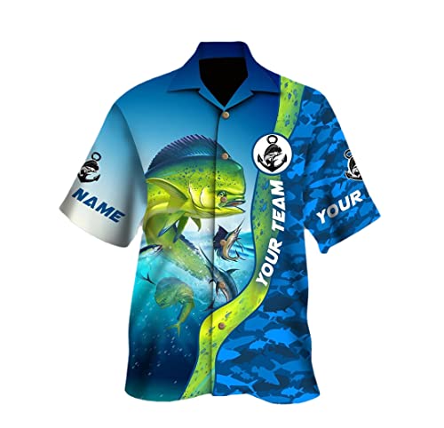 Chemise hawaïenne décontractée homme noir L vêtement été manches courtes thon