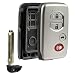 Key Fob Keyless Entry Smart Remote Shell Case & Pad fits Toyota