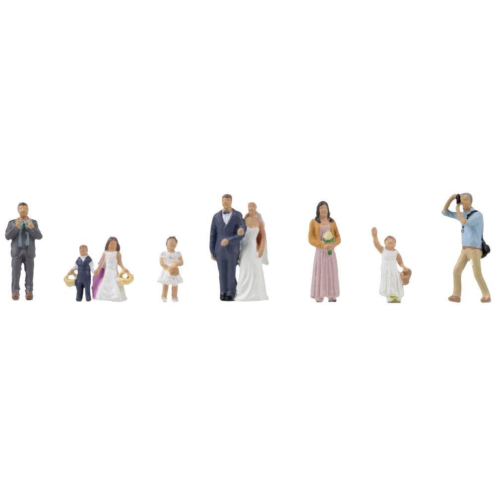 Figurines Faller 151676 multicolores miniatures décor train miniature Ho - 2