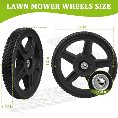 Lawn Mower Wheels Size