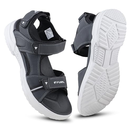 Image of FUEL Combat-03 Breathable, Shock-Absorbing Sports Sandals for Men Adjustable Velcro with Grip Sole