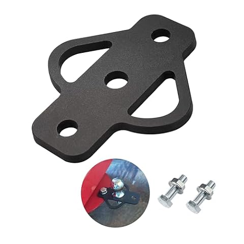 VANROUG 3-drożny hak holowniczy adapter stalowy hak uchwyt ze śrubą do kosiarki ATV wózek golfowy wózek ogrodowy traktor płaski hak holowniczy uchwyt kulowy (1)