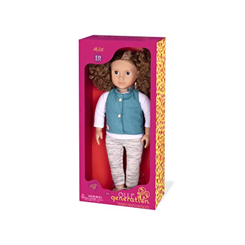 Our Generation- Barbie Muñeca Clásica 46 cm - Mila, Color (Battat BD31235C1Z)