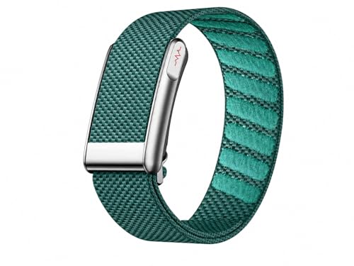 Image of Loop Smart Fitness Band with Heart Rate, SpO2, Body Temperature, HRV Analysis, 30+ Sports Modes, Sleep and Stress Monitor, 7 Days Battery, for Subscription Free (Green)