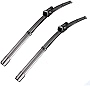 2 wiper Factory for 2012-2018 Audi A6 A7 S6 S7 Original Equipment Replacement Wiper Blade Set- 26'/21' (Set of 2) Top Lock 16mm