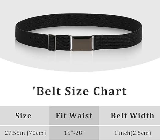 YEPZY ENTERPRISE 2 PCS Adjustable Kids Waist Belt | For Boys/Girls | Stretchy Kids Belt | Elastic Child Toddler | For Casual/Jeans Wear | Fashion Accessories (PACK OF 2) 2