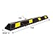 RK-BP72 Heavy Duty Rubber Parking Curb, Parking Block, 72 -Inch for Car, Truck, RV and Trailer Stop Aid