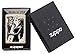 Zippo Skull King Queen Beauty Pocket Lighter, Cream Matte, One Size (ZO11979)